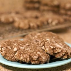 Minty Cocoa Cookies