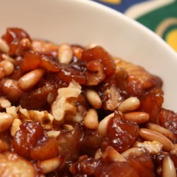 Fried Banana with Dried Fruits