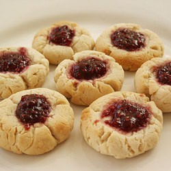 Cream Cheese Thumb Print Cookie