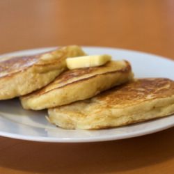 Eggnog Pancakes