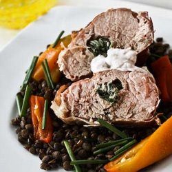 Sage-Stuffed Pork Tenderloin