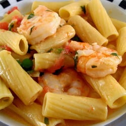 Penne with Shrimp and Herbed Cream