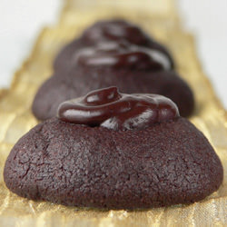 Thumbprints with Espresso Ganache