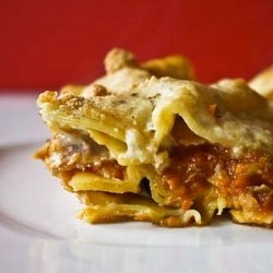 Pumpkin Prosciutto Lasagna