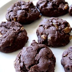 Chocolate Walnut Cookies