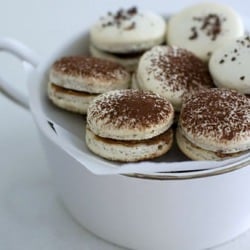 Chocolate Crunch Macarons