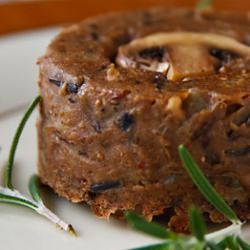 Mushroom-Lentil Timbales
