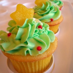 Easy Christmas Cupcakes