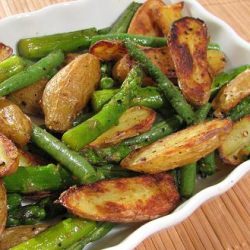 Roasted Fingerlings and Veggies