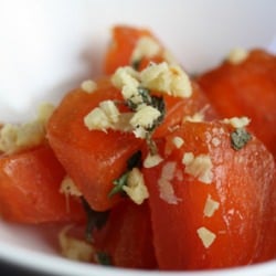 Simple Persimmon Salad