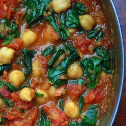 Spinach and Chickpea Curry