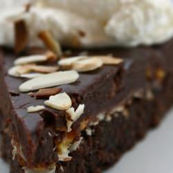 Dark Chocolate and Orange Tart