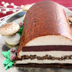 Black Forest Yule Log