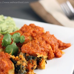 Yammy Enchiladas with Kale