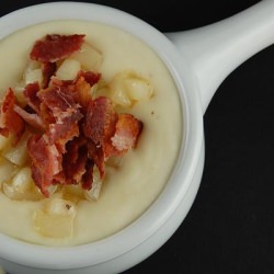 Roasted Onion and Gorgonzola Soup