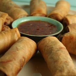 Spring Rolls for New Years Eve