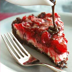 Cranberry Chocolate Tart