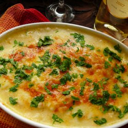 Chicken with Rice and Cheeses
