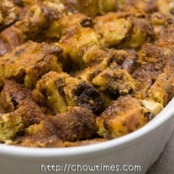 Cinnamon Raisin Bread Pudding