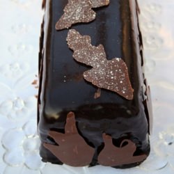Modern French Yule Log
