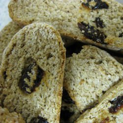 Whole-Wheat Raisin Biscotti