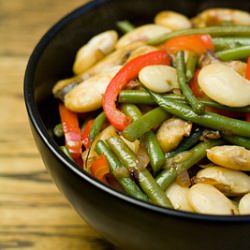 Warm Butterbean Salad