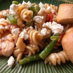 Rotini & Chicken Tomato Wine Sauce