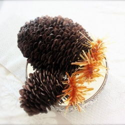 Chocolate Truffle Pine Cone Cake