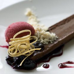 Frozen Chocolate Mousse Cake