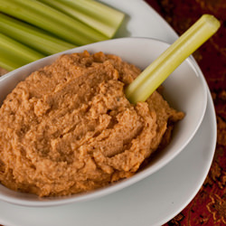 Slow Roasted Tomato Hummus