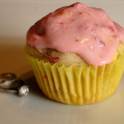 Strawberry Bling Cupcakes