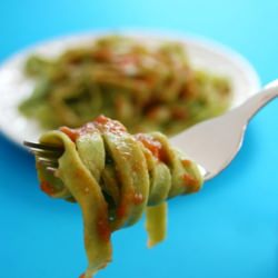 Homemade Spinach Pasta