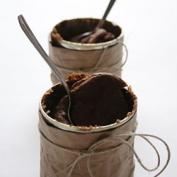 Dark Chocolate Soufflés