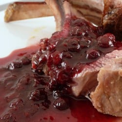 Wild Huckleberry Sauce