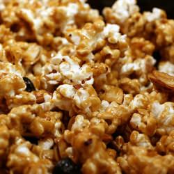 Blueberry Almond Caramel Corn