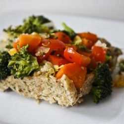 Vegetable Upside-Down Cake