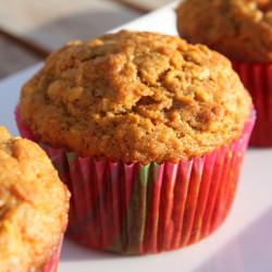Healthy Carrot Muffins
