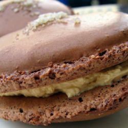 Caramel Sea Salt Macaron