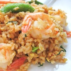 Divine Rice with Prawns