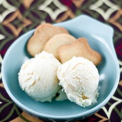 Pear-Caramel Ice Cream