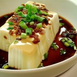 Chilled Tofu With Soy Sauce