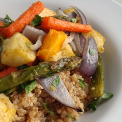 Quinoa with Roasted Vegetables