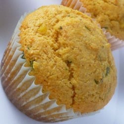 Savory Corn and Pepper Muffin