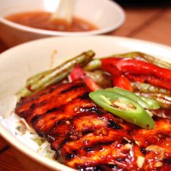 Honey-Tamarind BBQ Chicken