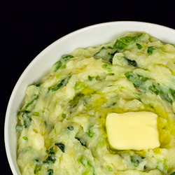 Dublin Parsnip Colcannon