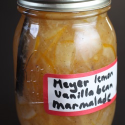 Meyer Lemon Marmalade with Vanilla