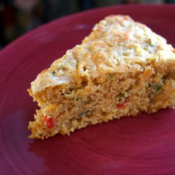 Savory Corn and Pepper Cornbread