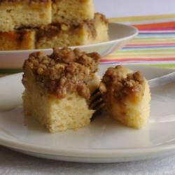 Banana and Hazelnut Coffee cake