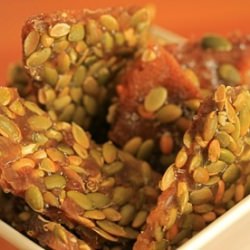 Cinnamon Pumpkin Seed Brittle
