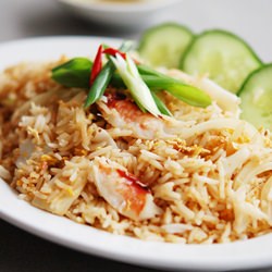 Thai Fried Rice with Crab